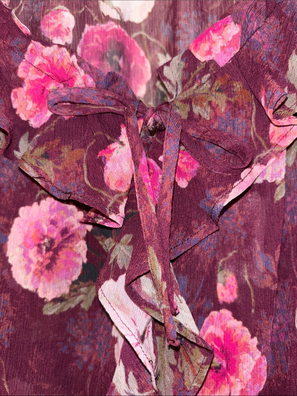 Paige Lanea Floral Ruffle Blouse - Picture 9 of 9
